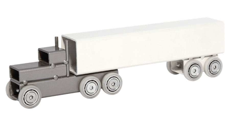 ArcheToys US Truck Grey/White