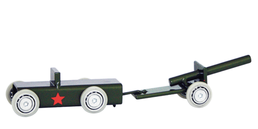 ArcheToys Army Jeep / Cannon Olive Green